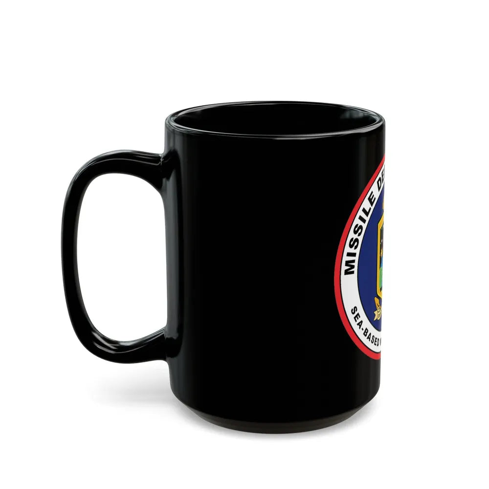 Missile Defense Agency AEGIS Ballistic (U.S. Navy) Black Coffee Mug-Go Mug Yourself