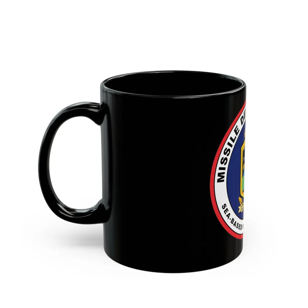 Missile Defense Agency AEGIS Ballistic (U.S. Navy) Black Coffee Mug-Go Mug Yourself