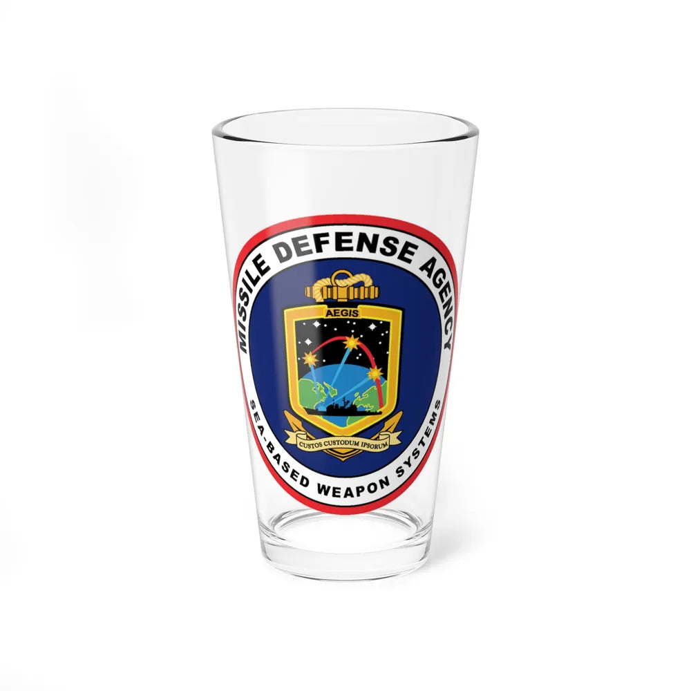 Missile Defense Agency AEGIS Ballistic (U.S. Navy) Pint Glass 16oz-16oz-Go Mug Yourself