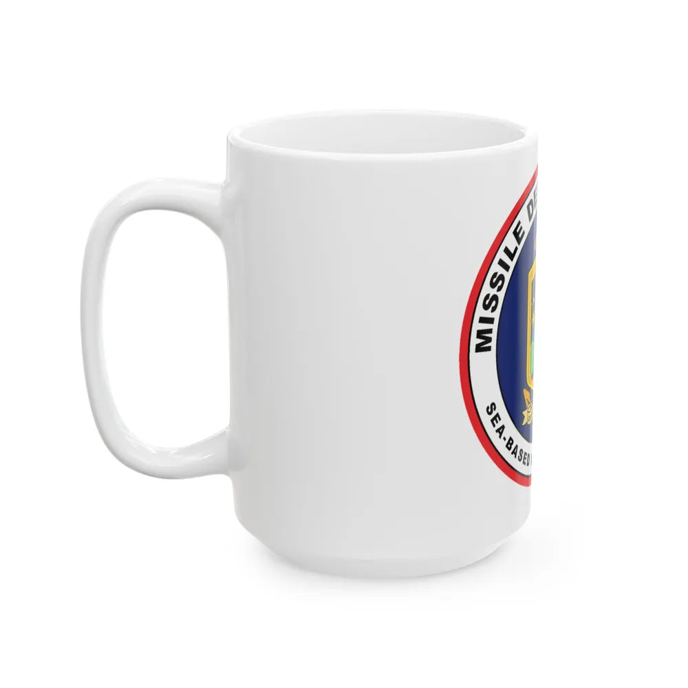 Missile Defense Agency AEGIS Ballistic (U.S. Navy) White Coffee Mug-Go Mug Yourself