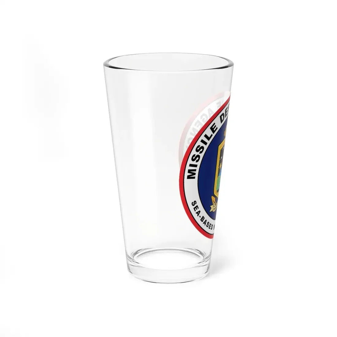 Missile Defense Agency AEGIS Ballistic (U.S. Navy) Pint Glass 16oz - Go Mug Yourself