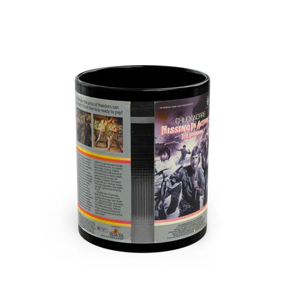 MISSING IN ACTION 2 THE BEGINNING (VHS COVER) - Black Coffee Mug 11oz - Go Mug Yourself