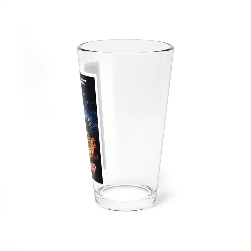 MISSION GALACTICA 1979 Movie Poster - Pint Glass 16oz-Go Mug Yourself