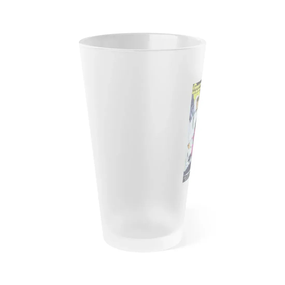 MISSION MARS (2) 1968 Movie Poster - Frosted Pint Glass 16oz - Go Mug Yourself