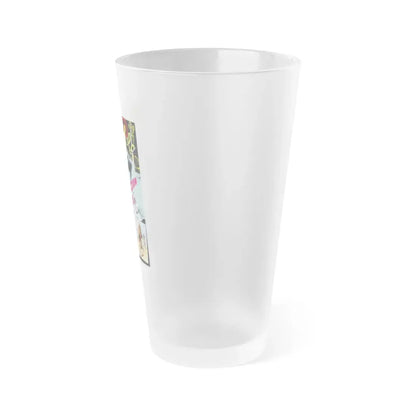 MISSION MARS (2) 1968 Movie Poster - Frosted Pint Glass 16oz - Go Mug Yourself