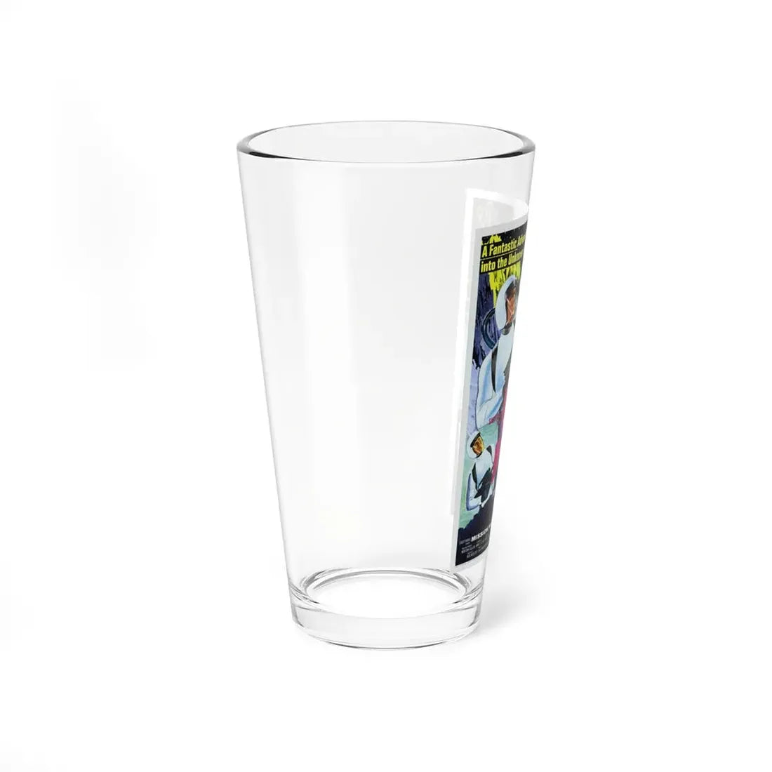 MISSION MARS (2) 1968 Movie Poster - Pint Glass 16oz - Go Mug Yourself