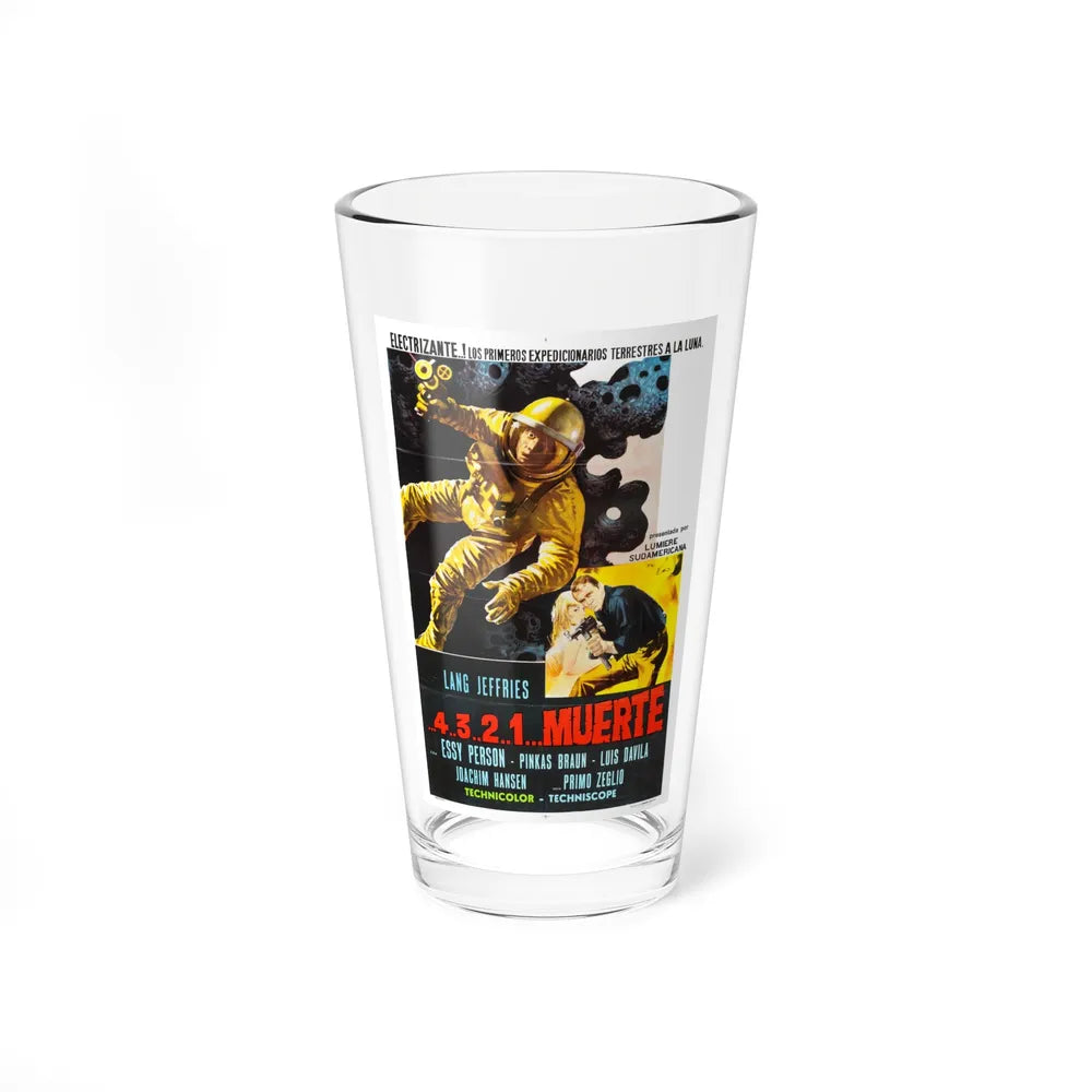 MISSION STARDUST 1967 Movie Poster - Pint Glass 16oz-16oz-Go Mug Yourself