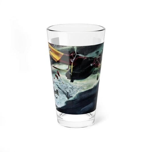 Mission to Frozen Nowhere, Collier's, January 14, 1950 (Magazine Illustration) Pint Glass 16oz-16oz-Go Mug Yourself