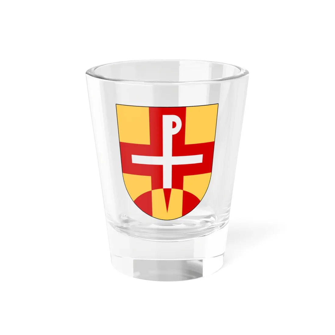 Missionprovinsen vapen (Sweden) (Coat of Arms) Shot Glass 1.5oz 1.5oz - Go Mug Yourself