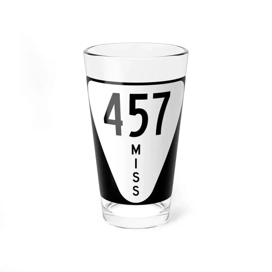Mississippi 457 (Mississippi) (Road Sign) Pint Glass 16oz 16oz - Go Mug Yourself
