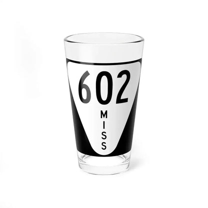 Mississippi 602 (Mississippi) (Road Sign) Pint Glass 16oz 16oz - Go Mug Yourself