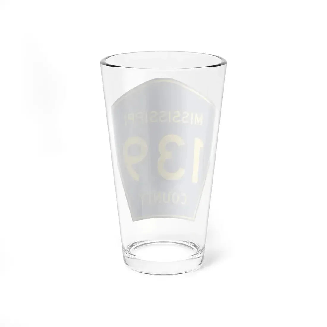 Mississippi County Route 139 AR (Arkansas) (Road Sign) Pint Glass 16oz - Go Mug Yourself