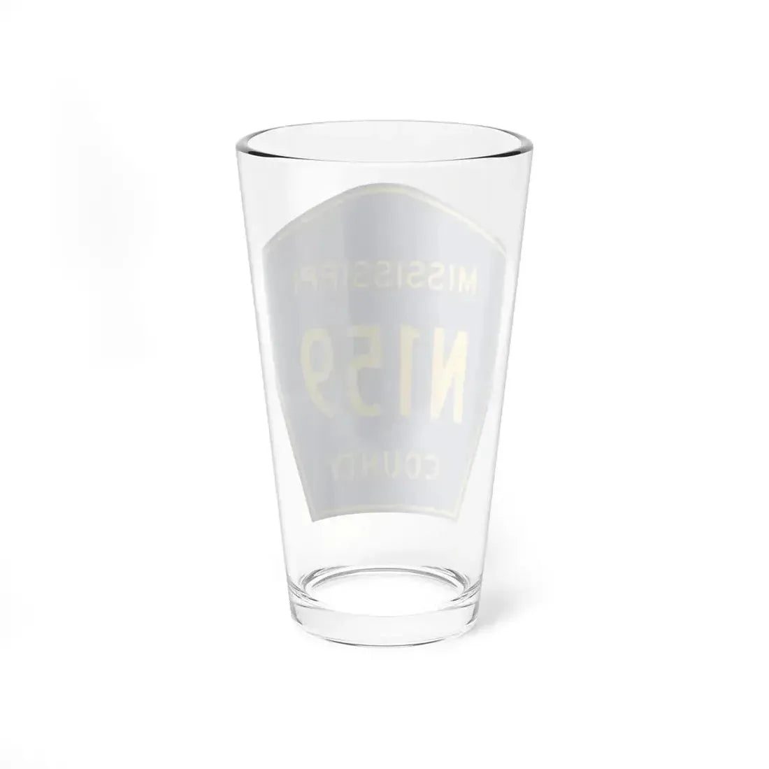 Mississippi County Route N159 AR (Arkansas) (Road Sign) Pint Glass 16oz - Go Mug Yourself