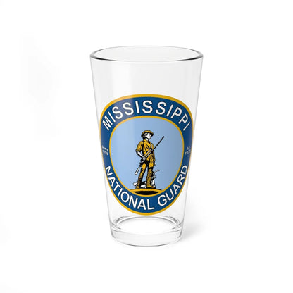 Mississippi National Guard - Pint Glass 16oz-16oz-Go Mug Yourself