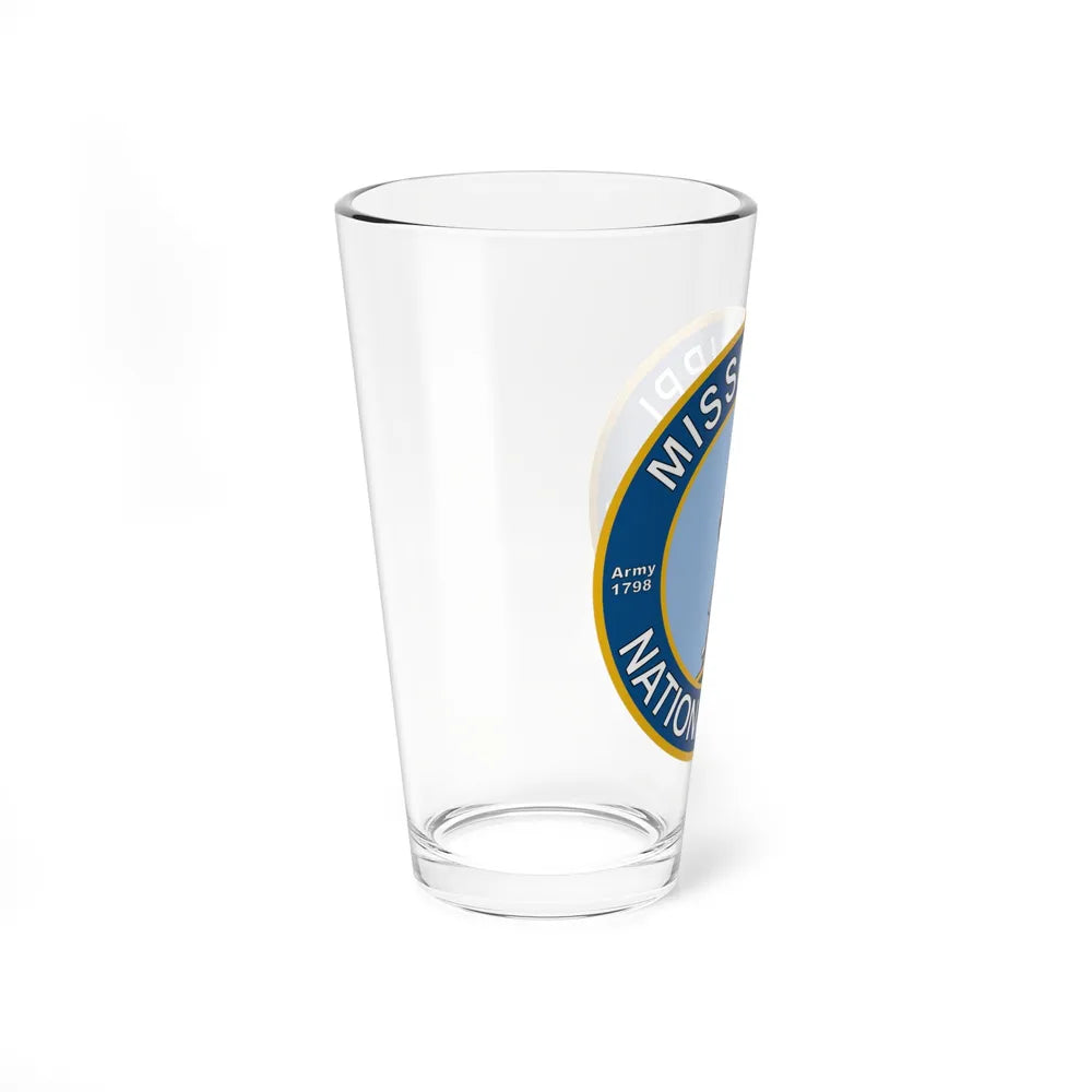 Mississippi National Guard - Pint Glass 16oz-Go Mug Yourself