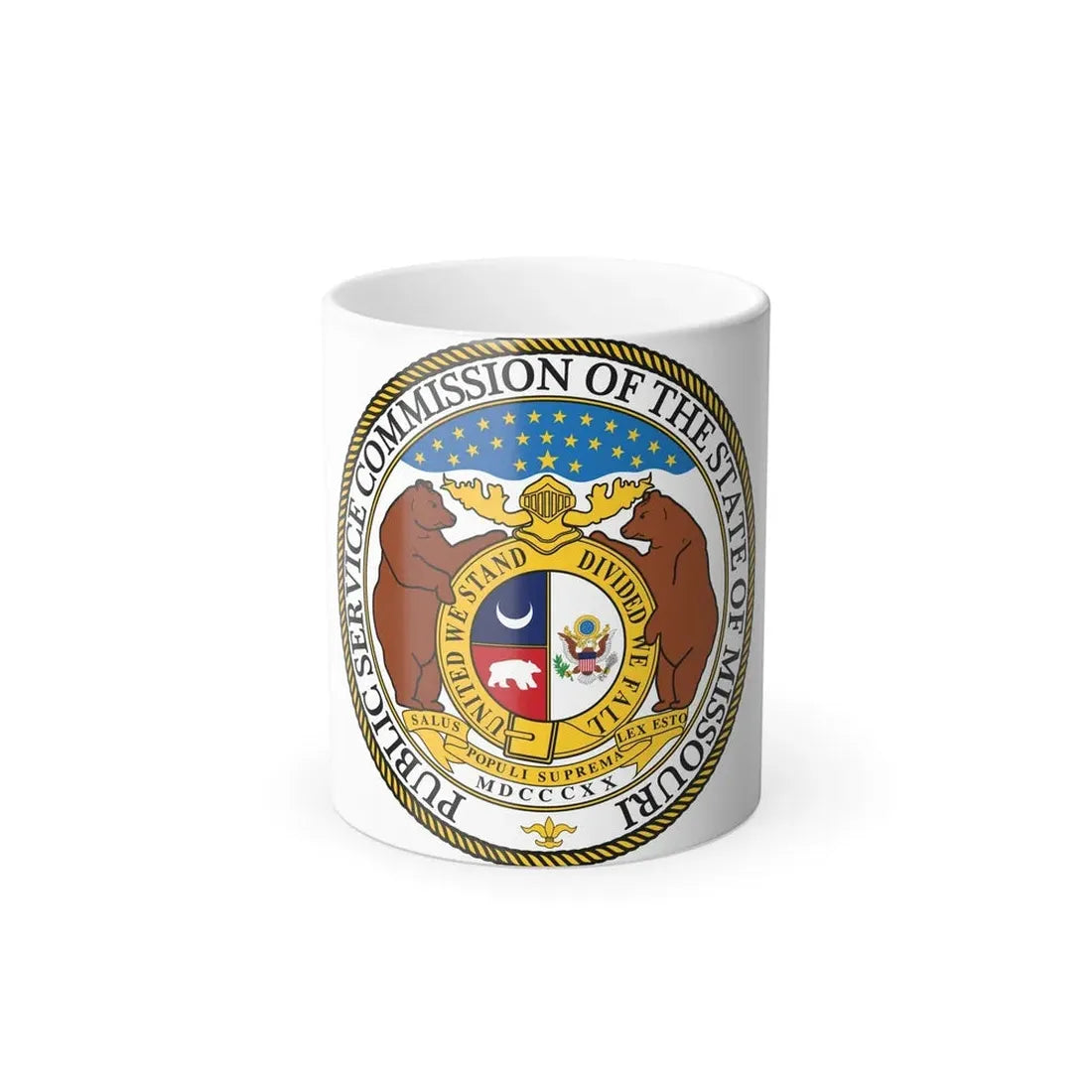 Missouri Public Service Commission - Color Changing Coffee Mug 11oz - Go Mug Yourself
