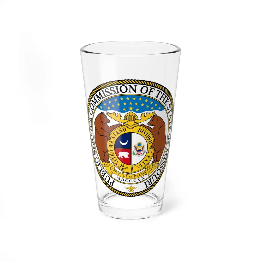 Missouri Public Service Commission - Pint Glass 16oz-16oz-Go Mug Yourself