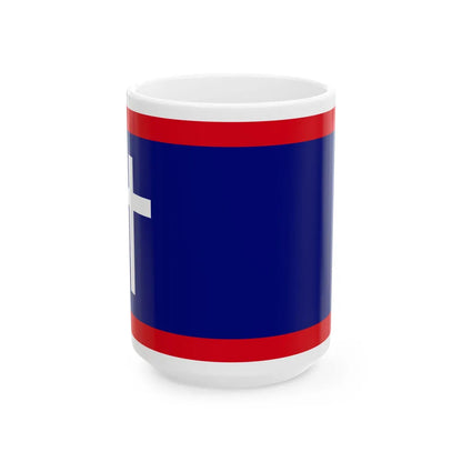 Missouri Regiments Army Banner (United States) White Coffee Mug 15oz - Go Mug Yourself