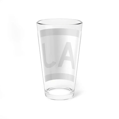 Missouri Route AJ Shield (Missouri) (Road Sign) Pint Glass 16oz - Go Mug Yourself