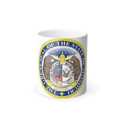 Missouri State Seal - Color Changing Coffee Mug 11oz - Go Mug Yourself