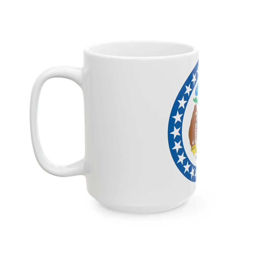 Missouri State Seal NARA - White Coffee Mug-Go Mug Yourself