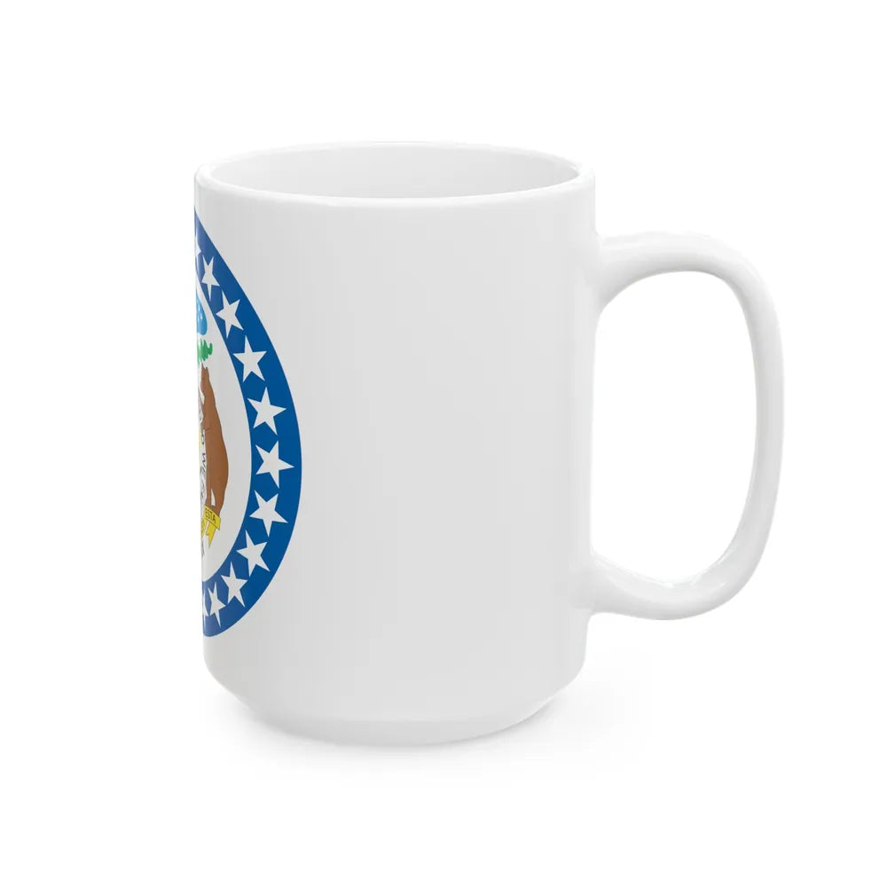 Missouri State Seal NARA - White Coffee Mug-Go Mug Yourself