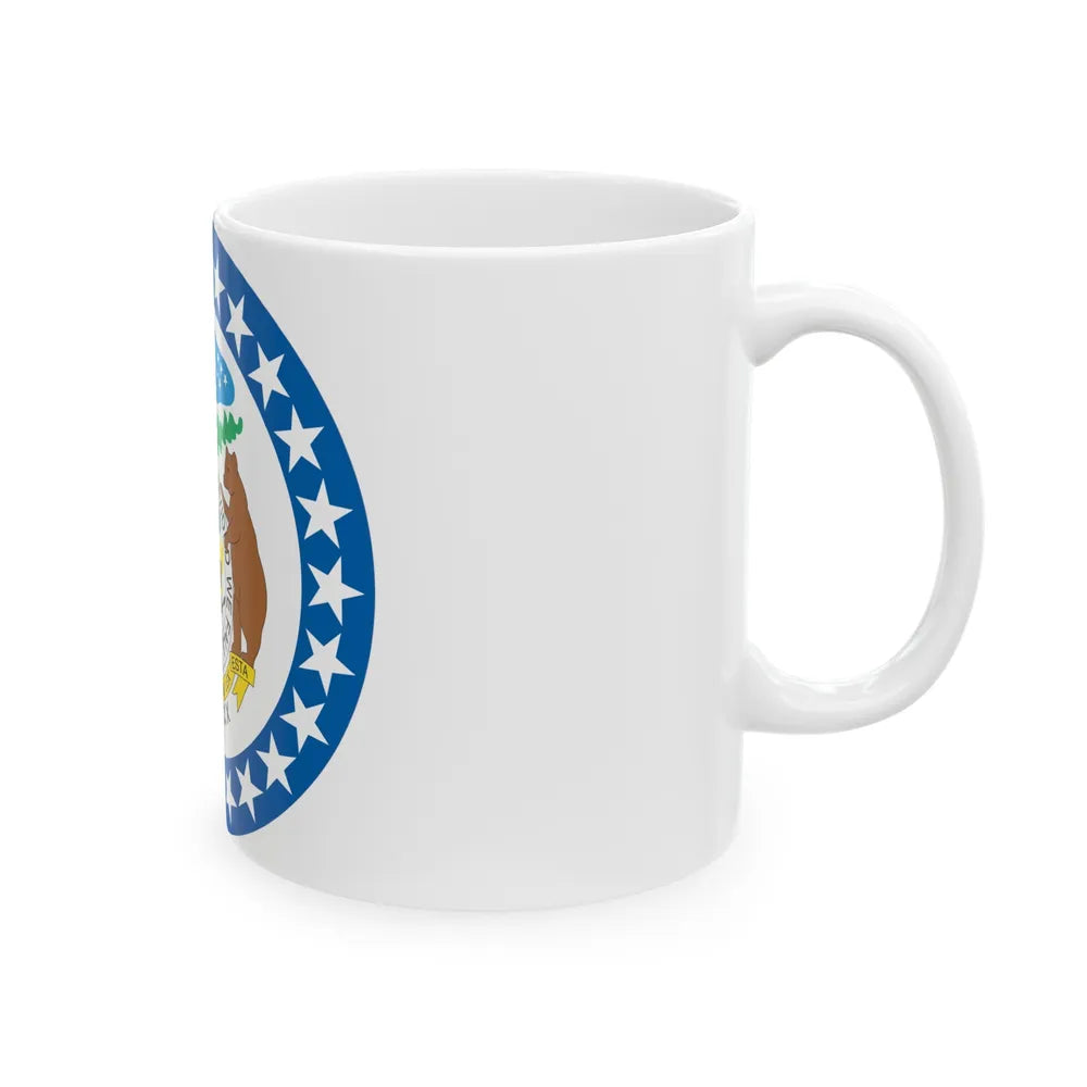 Missouri State Seal NARA - White Coffee Mug-Go Mug Yourself