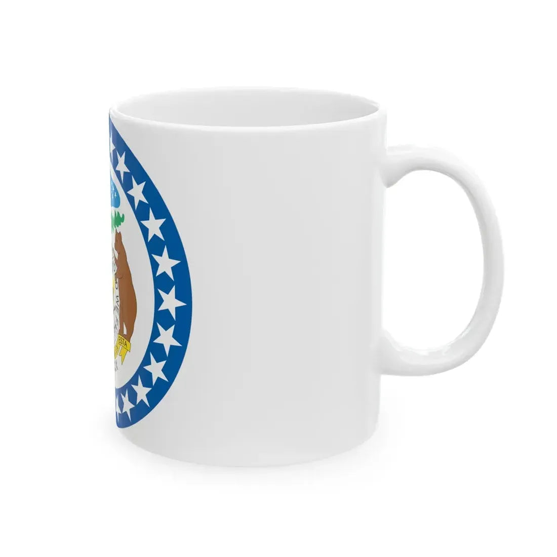 Missouri State Seal NARA - White Coffee Mug - Go Mug Yourself