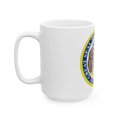 Missouri State Seal - White Coffee Mug-Go Mug Yourself