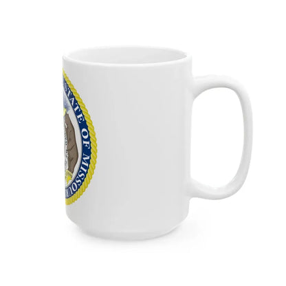 Missouri State Seal - White Coffee Mug - Go Mug Yourself