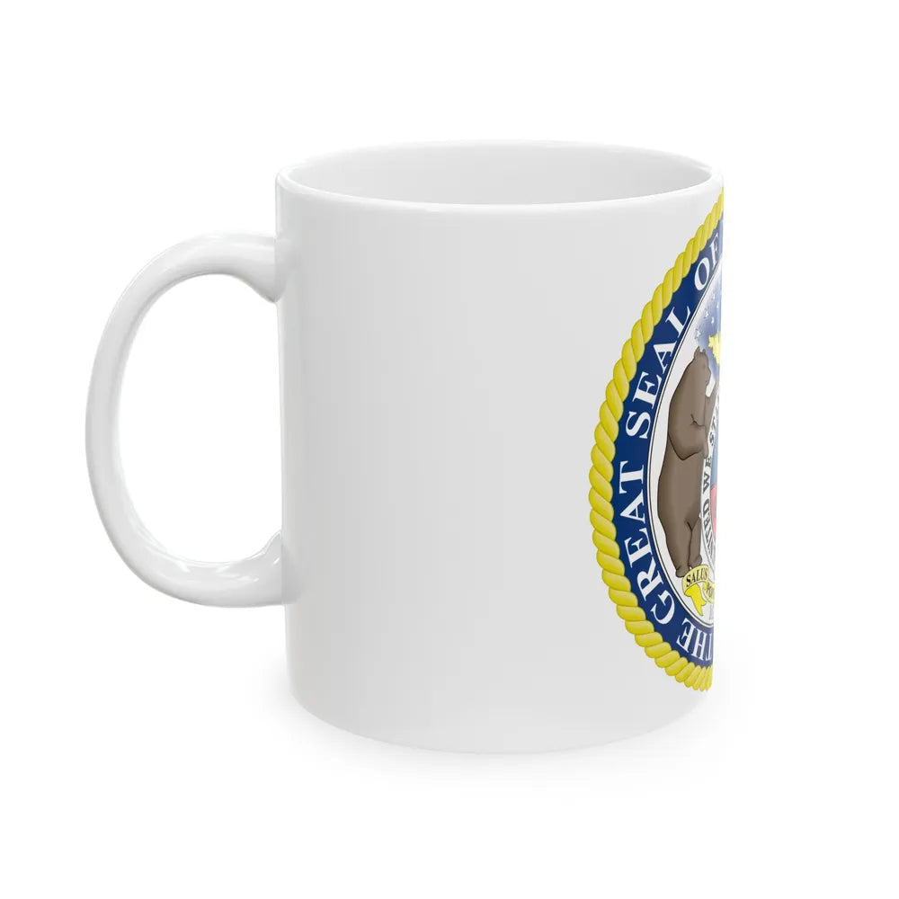 Missouri State Seal - White Coffee Mug-Go Mug Yourself