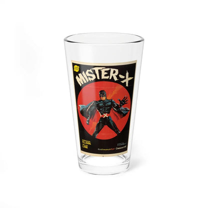 MISTER X (AVENGER X) 2 1967 Movie Poster - Pint Glass 16oz-16oz-Go Mug Yourself