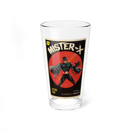 MISTER X (AVENGER X) 2 1967 Movie Poster - Pint Glass 16oz 16oz - Go Mug Yourself
