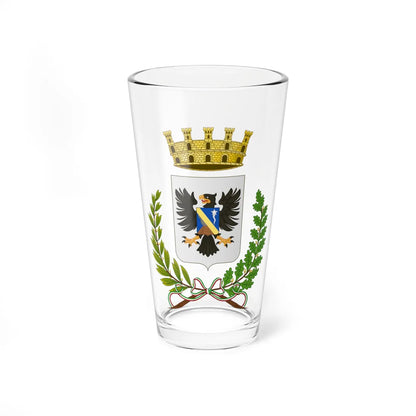 Misterbianco-Stemma (Italy) (Coat of Arms) Pint Glass 16oz 16oz - Go Mug Yourself
