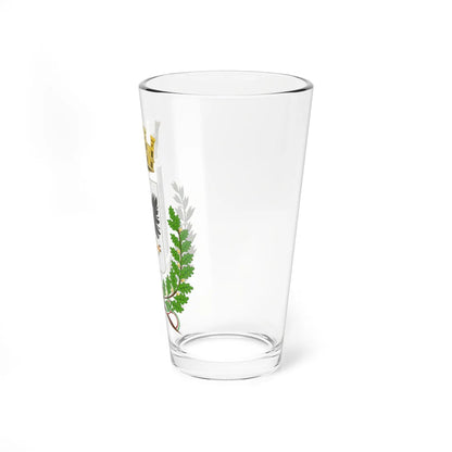 Misterbianco-Stemma (Italy) (Coat of Arms) Pint Glass 16oz - Go Mug Yourself