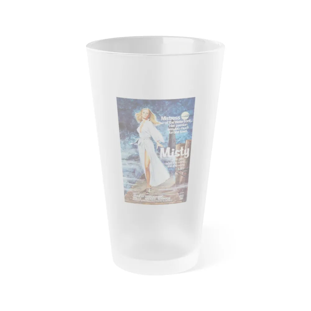 MISTY 1976 Movie Poster - Frosted Pint Glass 16oz-16oz-Frosted-Go Mug Yourself