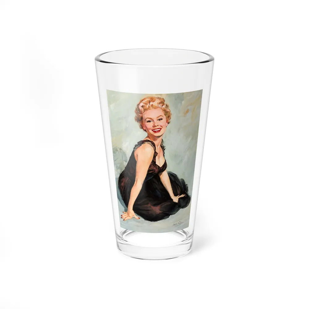 Mitzi Gaynor Portrait (1960s) (Magazine Illustration) Pint Glass 16oz-16oz-Go Mug Yourself