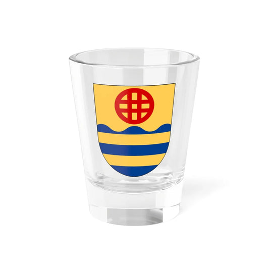 Mjölby församling vapen (Sweden) (Coat of Arms) Shot Glass 1.5oz 1.5oz - Go Mug Yourself