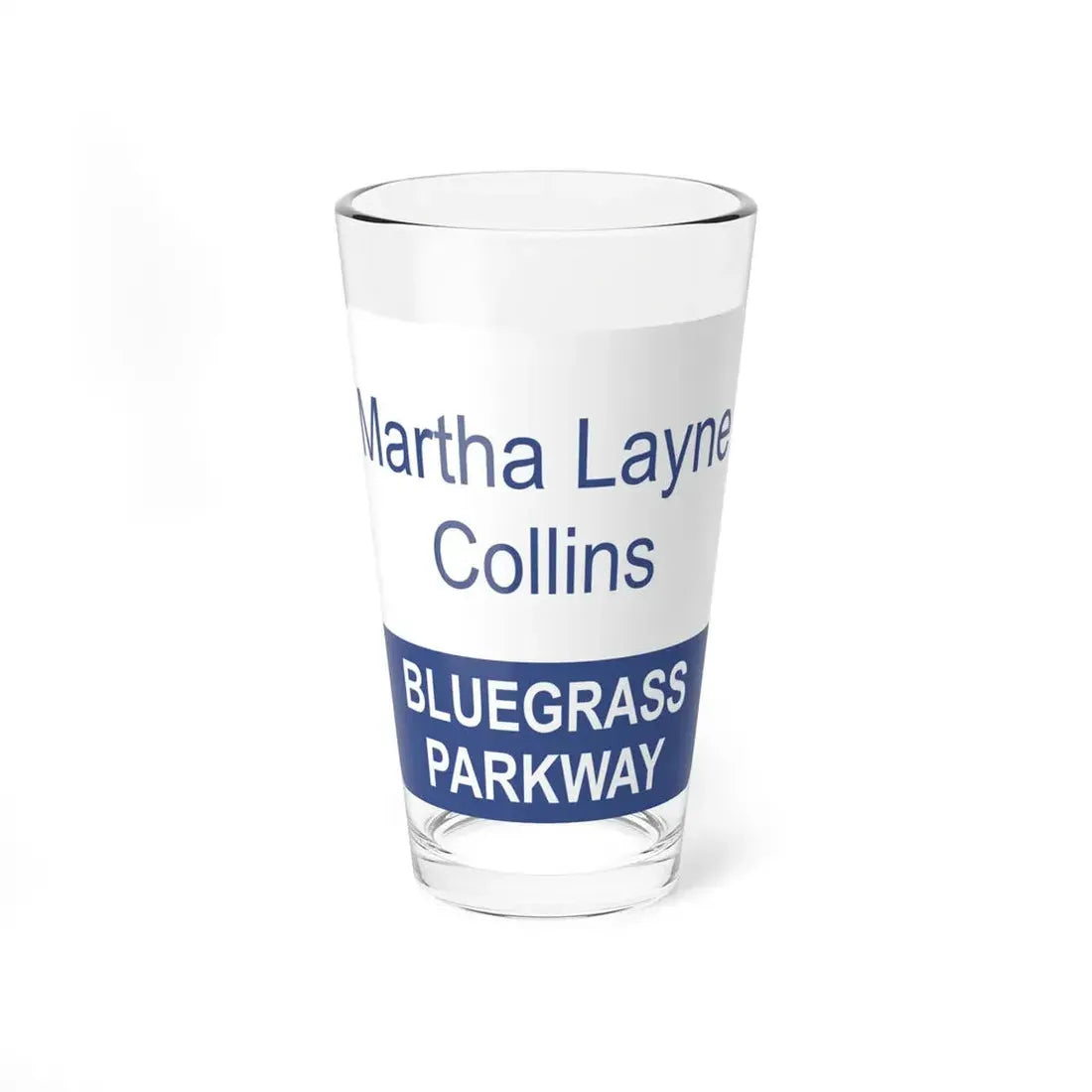 MLC Bluegrass Parkway Shield (Kentucky) (Road Sign) Pint Glss 16oz 16oz - Go Mug Yourself