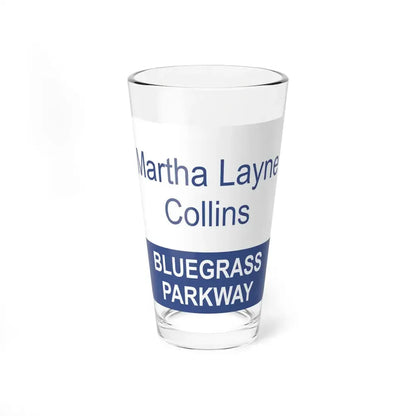 MLC Bluegrass Parkway Shield (Kentucky) (Road Sign) Pint Glss 16oz 16oz - Go Mug Yourself