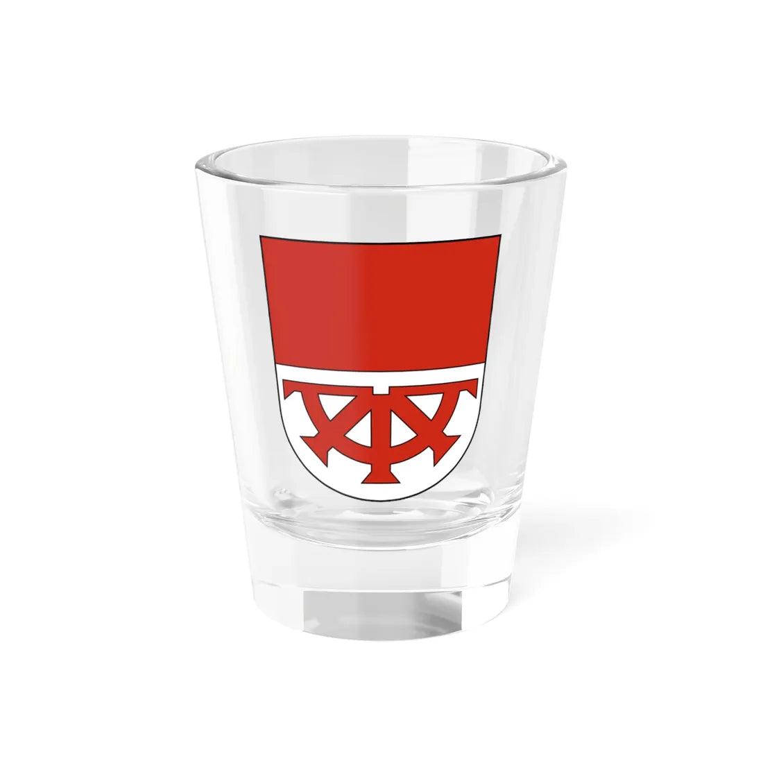 Müllheim-blazon (Switzerland) (Coat of Arms) Shot Glass 1.5oz - Go Mug Yourself