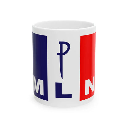 MLN Logo (Guatemala) White Coffee Mug 11oz - Go Mug Yourself