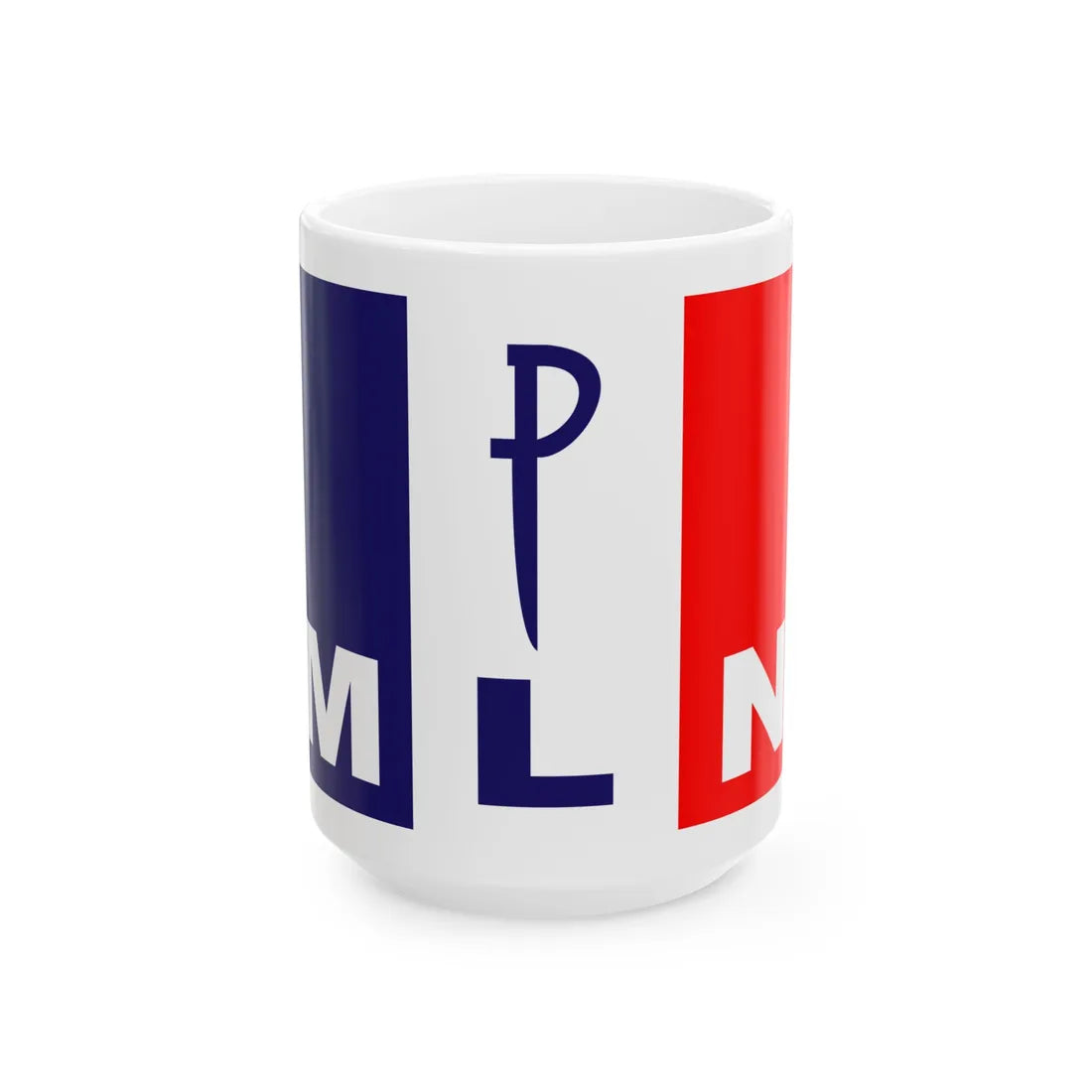MLN Logo (Guatemala) White Coffee Mug 15oz - Go Mug Yourself