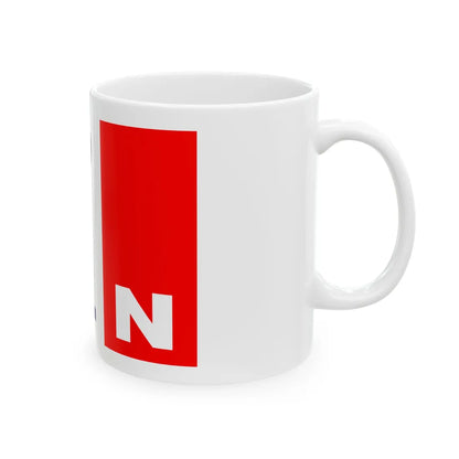 MLN Logo (Guatemala) White Coffee Mug - Go Mug Yourself