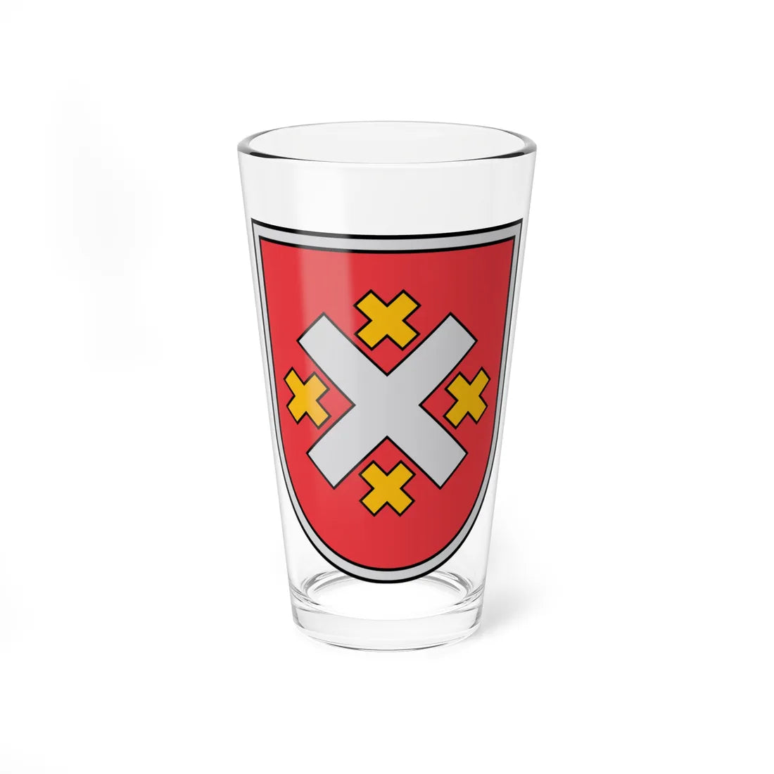 Mālpils novads COA (Latvia) (Coat of Arms) Pint Glass 16oz 16oz - Go Mug Yourself