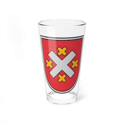 Mālpils novads COA (Latvia) (Coat of Arms) Pint Glass 16oz 16oz - Go Mug Yourself