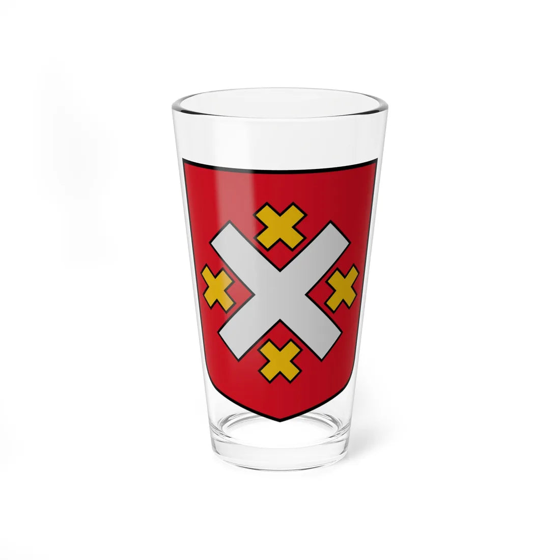 Mālpils pagasta ģerbonis (Latvia) (Coat of Arms) Pint Glass 16oz 16oz - Go Mug Yourself