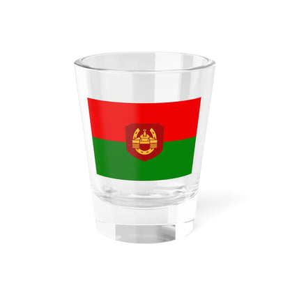Mm-armour-flag (Myanmar) Shot Glass 1.5oz 1.5oz - Go Mug Yourself