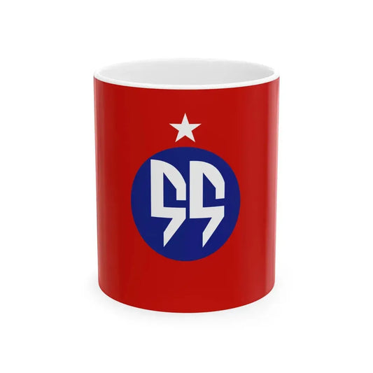 Mm-lid-44 (Myanmar) White Coffee Mug 11oz - Go Mug Yourself