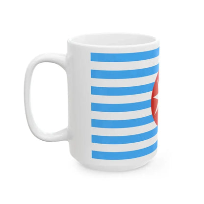 MM Western RMC Flag (Myanmar) White Coffee Mug - Go Mug Yourself